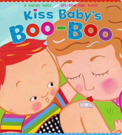 Book cover number 1 for Kiss Baby's Boo-Boo written by Karen Katz published by Simon & Schuster