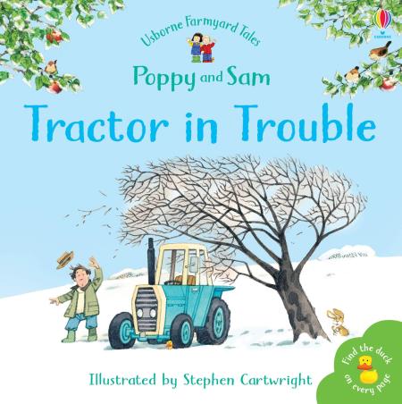 Book cover number 1 for Tractor In Trouble written by Heather Amery published by Usborne