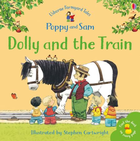 Book cover number 1 for Dolly And The Train written by Heather Amery published by Usborne