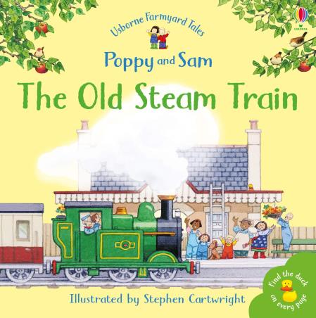 Book cover number 1 for The Old Steam Train written by Heather Amery published by Usborne