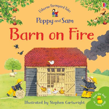 Book cover number 1 for Barn On Fire written by Heather Amery published by Usborne