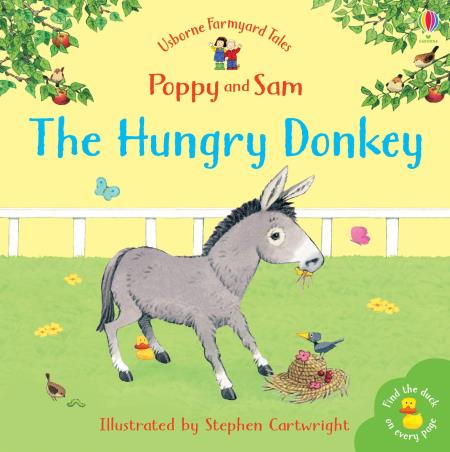 Book cover number 1 for The Hungry Donkey written by Heather Amery published by Usborne