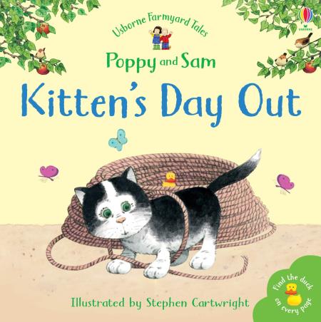 Book cover number 1 for Kitten's Day Out written by Heather Amery published by Usborne