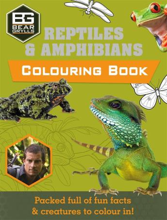 Book cover number 1 for Bear Grylls Colouring Books written by Bear Grylls published by Bonnier Books