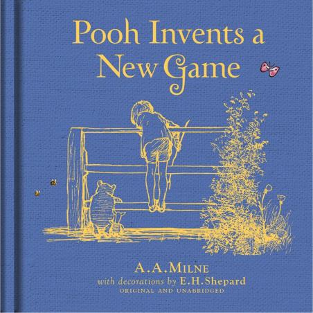 Book cover number 1 for Pooh Invents A New Game written by A. A. Milne published by Farshore