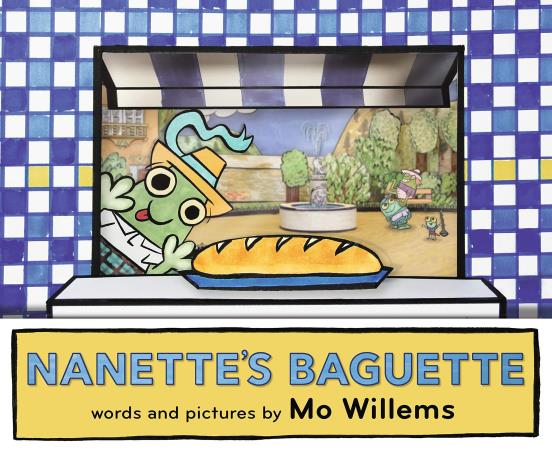 Book cover number 1 for Nanette's Baguette written by Mo Willems published by Walker Books