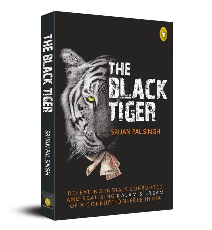 Book cover number 1 for The Black Tiger written by Srijan Pal Singh published by Fingerprint Publishing