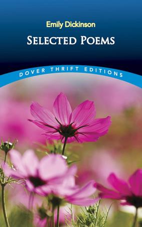 Book cover number 1 for Selected Poems written by Emily Dickinson published by Dover Publications