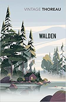 Book cover number 1 for Walden written by Henry David Thoreau published by Vintage