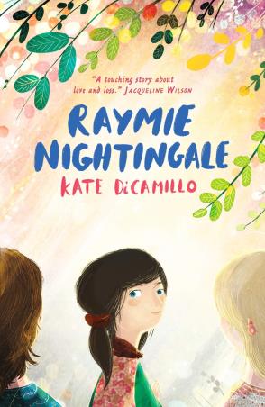 Book cover number 1 for Raymie Nightingale written by Kate DiCamillo published by Walker Books