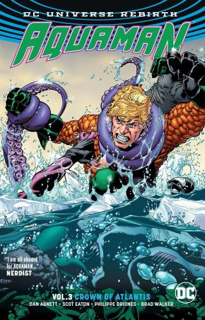Book cover number 1 for Aquaman : Crown Of Atlantis (Volume 3) written by Dan Abnett published by DC Comics