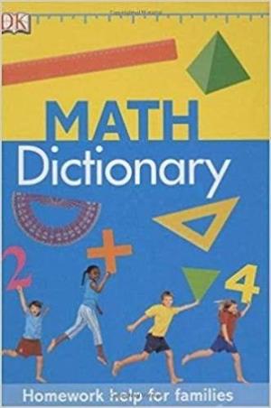Book cover number 1 for Maths Dictionary written by Carol Vorderman published by DK