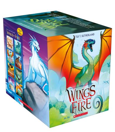 Book cover number 1 for Wings Of Fire (Set Of 8 Books) written by Tui T. Sutherland published by Scholastic