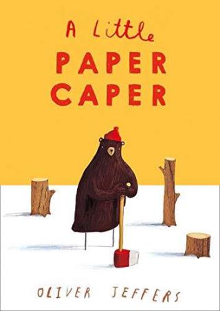 Book cover number 1 for A Little Paper Caper written by Oliver Jeffers published by Harper Collins Publishers