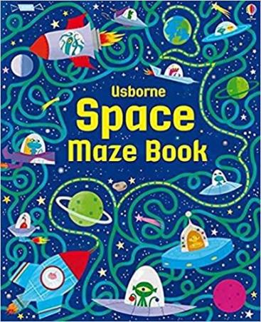 Book cover number 1 for Space Maze Book written by Sam Smith published by Usborne