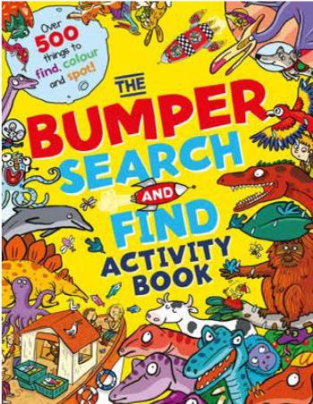 Book cover number 1 for The Bumper Search And Find Activity Book written by Joelle Dreidemy published by The Quarto Group
