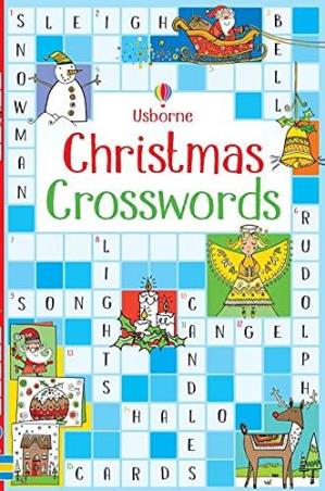 Book cover number 1 for Christmas Crosswords written by Phillip Clarke published by Usborne