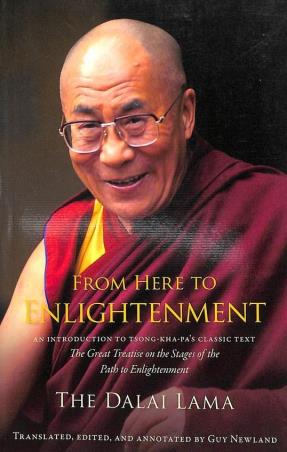 Book cover number 1 for From Here To Enlightenment written by Dalai Lama published by Shambhala