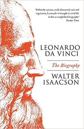 Book cover number 1 for Leonardo Da Vinci written by Walter Isaacson published by Simon & Schuster