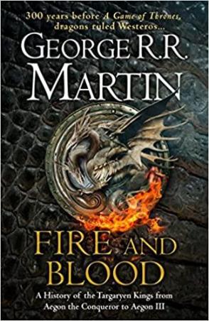 Book cover number 1 for Fire And Blood written by George R. R. Martin published by Harper Collins Publishers