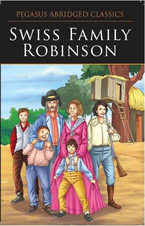 Book cover number 1 for Swiss Family Robinson written by Johann David Wyss published by Pegasus