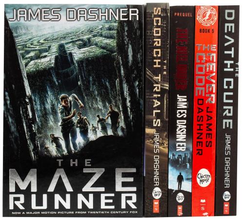 Book cover number 1 for Maze Runner Box Set Of 5 Books written by James Dashner published by Scholastic