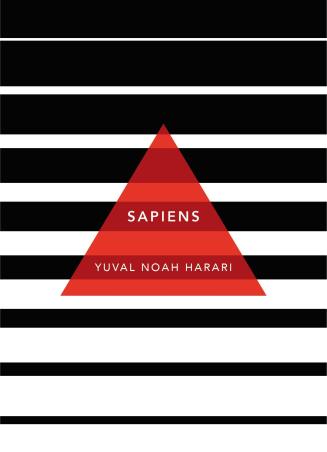 Book cover number 1 for Sapiens written by Yuval Noah Harari published by Vintage