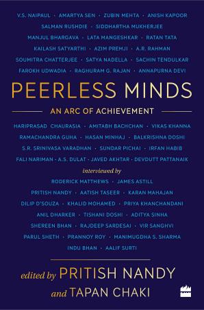 Book cover number 1 for Peerless Minds : An Arc Of Achievement written by Pritish Nandy published by Harper Collins Publishers