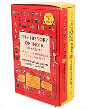 Book cover number 1 for The History Of India (Set Of 2 Volume) written by Archana Garodia Gupta published by Hachette