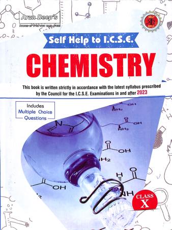 Book cover number 1 for Arun Deep's Self-Help To ICSE Chemistry Class 10 (2023) written by Amar Bhutani, Sister Juliya Robert published by Ravinder Singh & Sons