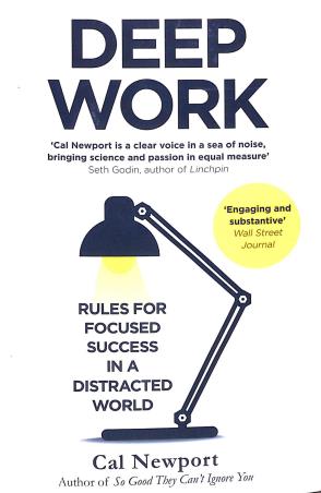 Book cover number 1 for Deep Work written by Cal Newport published by Piatkus