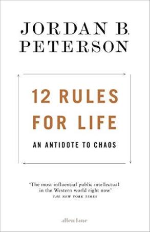 Book cover number 1 for 12 Rules For Life : An Antidote To Chaos written by Jordan B. Peterson published by Penguin Books