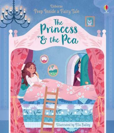Book cover number 1 for Peep Inside A Fairy Tale The Princess And the Pea written by Anna Milbourne published by Usborne