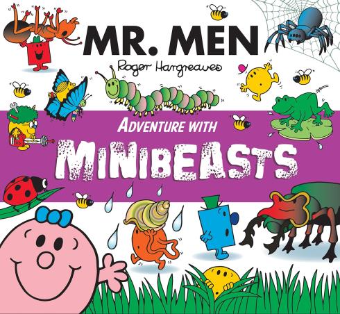 Book cover number 1 for Mr Men : Adventure With Minibeasts written by Roger Hargreaves published by Egmont