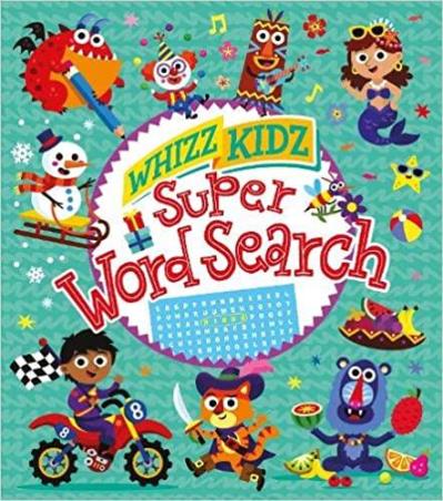 Book cover number 1 for Whizz Kidz : Super Word Search written by Matthew Scott published by Arcturus Publishing Ltd