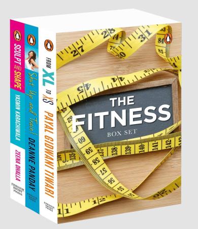 Book cover number 1 for The Fitness Boxset written by Yasmin Karachiwala published by Penguin Books