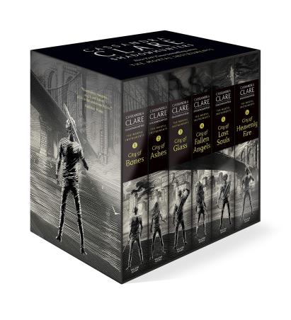 Book cover number 1 for The Mortal Instruments Boxset written by Cassandra Clare published by Walker Books