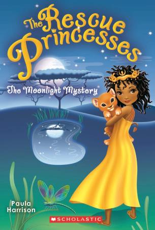 Book cover number 1 for The Rescue Princess : The Moonlight Mystrey written by Paula Harrison published by Scholastic