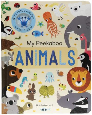 Book cover number 1 for My Peekaboo Animals written by Nicola Edwards published by Little Tiger Press