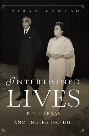 Book cover number 1 for Intertwined Lives : P.N. Haksar And Indira Gandhi written by Jairam Ramesh published by Simon & Schuster