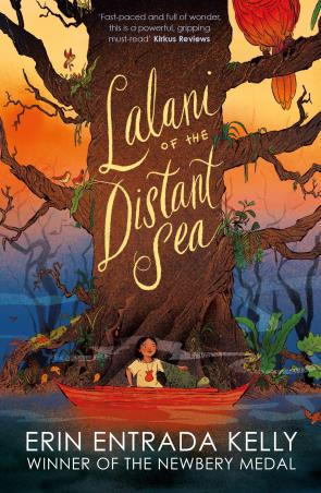 Book cover number 1 for Lalani Of The Distant Sea written by Erin Entrada Kelly published by Piccadilly Press