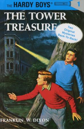 Book cover number 1 for The Hardy Boys : The Tower Treasure written by Franklin W. Dixon published by Grosset & Dunlap