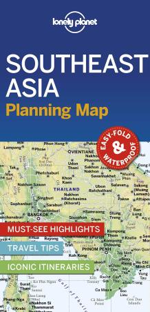 Book cover number 1 for Lonely Planet : Southeast Asia Planning Map written by NA published by Lonely Planet