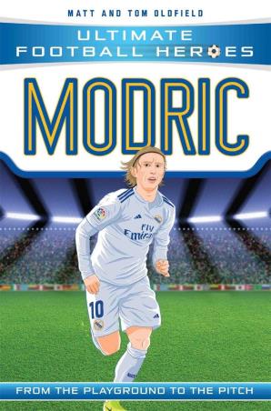 Book cover number 1 for Modric : Ultimate Football Heroes written by Matt, Tom Oldfield published by John Blake Publishing Ltd