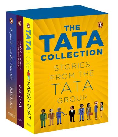 Book cover number 1 for The Tata Collection Stories From The Tata Group written by R. M. Lala, Harish Bhat published by Penguin Books