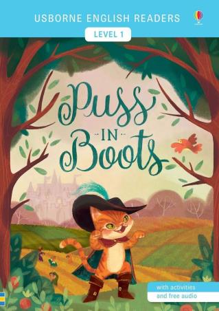 Book cover number 1 for Puss In Boots (Level 1) written by Mairi MacKinnon published by Usborne