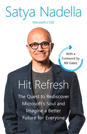 Book cover number 1 for Hit Refresh : A Memoir By Microsoft’s CEO written by Satya Nadella published by Harper Collins Publishers