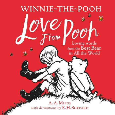 Book cover number 1 for Winnie-The-Pooh : Love From Pooh written by A. A. Milne published by Egmont