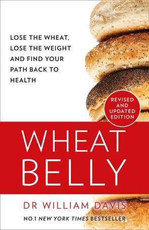 Book cover number 1 for Wheat Belly written by William Davis published by Thorsons