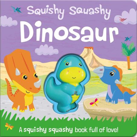 Book cover number 1 for Squishy Squashy Dinosaur written by Jenny Copper published by Scholastic